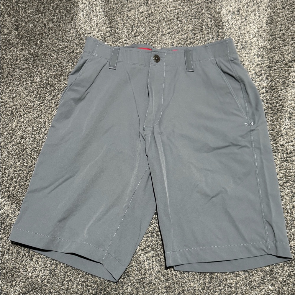 Under Armour Men's Slate Gray Flat Front Shorts